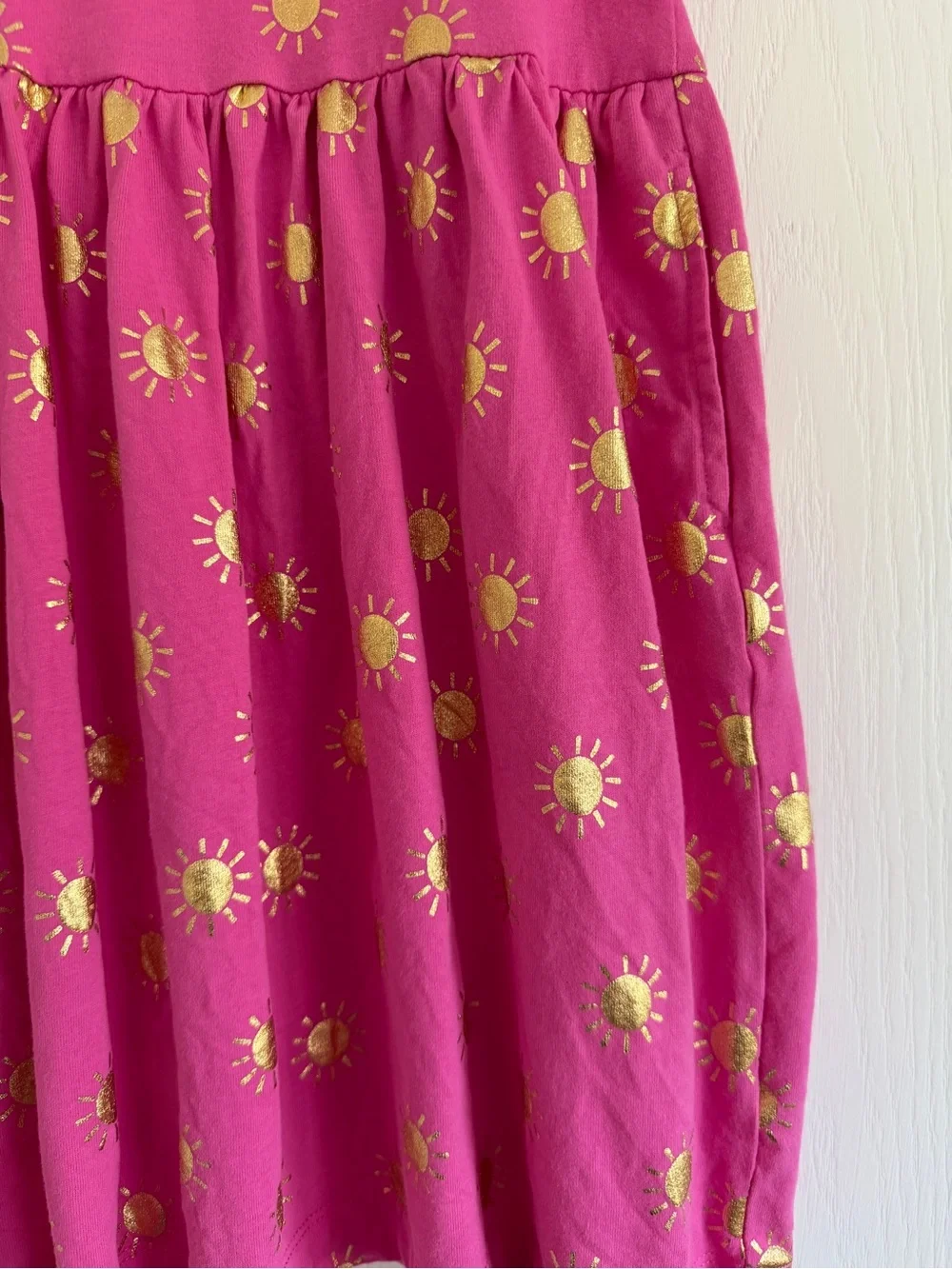 Mini Boden Short Sleeve Jersey Dress 7-8y